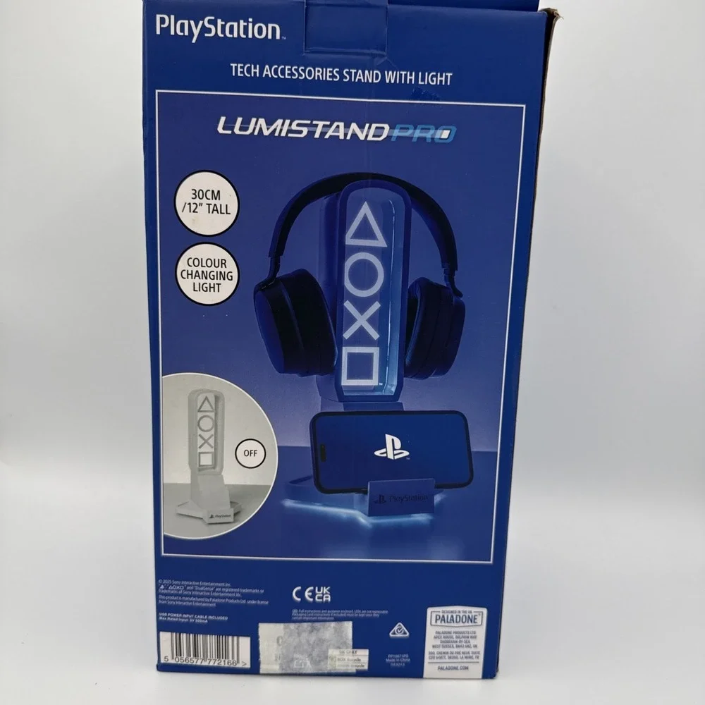 Paladone: Playstation - Desk Headphone Stand With Light (Pp14328Ps) NEW
